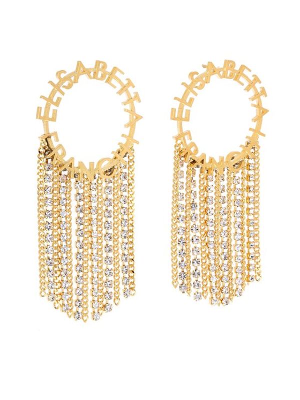 Elisabetta Franchi Elisabetta Franchi Naušnice OR-16M-41E2-V250 Zlatna