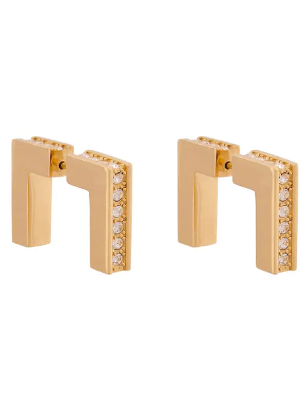 Elisabetta Franchi Elisabetta Franchi Naušnice OR-26K-61E2-V230 Zlatna