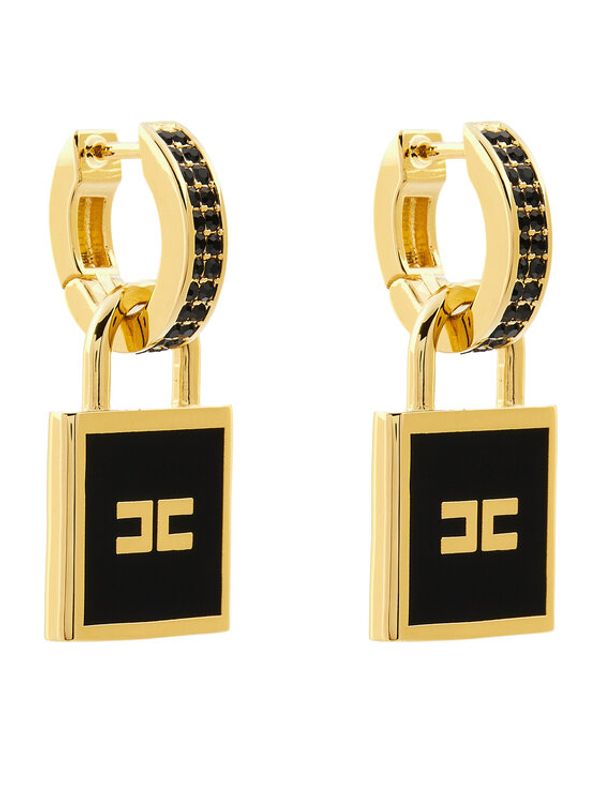 Elisabetta Franchi Elisabetta Franchi Naušnice OR-27-K46E2-V270 Crna