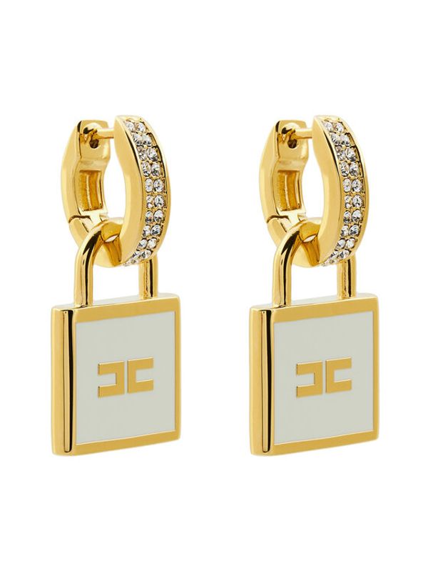 Elisabetta Franchi Elisabetta Franchi Naušnice OR-27K-46E2-V270 Zlatna