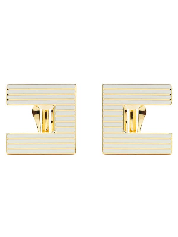 Elisabetta Franchi Elisabetta Franchi Naušnice OR-28K-46E2-V150 Bijela