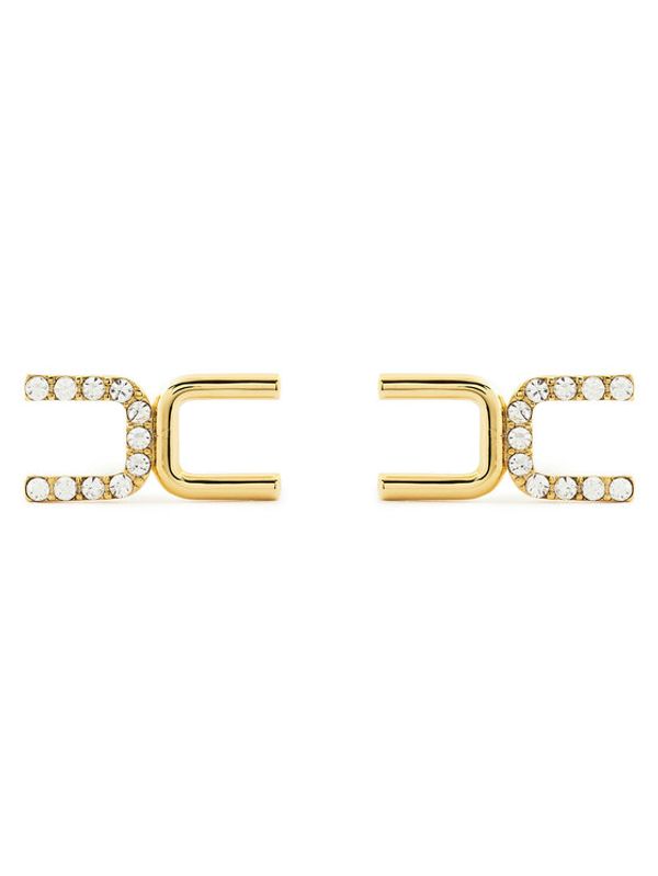 Elisabetta Franchi Elisabetta Franchi Naušnice OR-30A-47E2 Zlatna