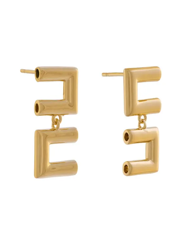 Elisabetta Franchi Elisabetta Franchi Naušnice OR-54A-57E2-V140 Zlatna