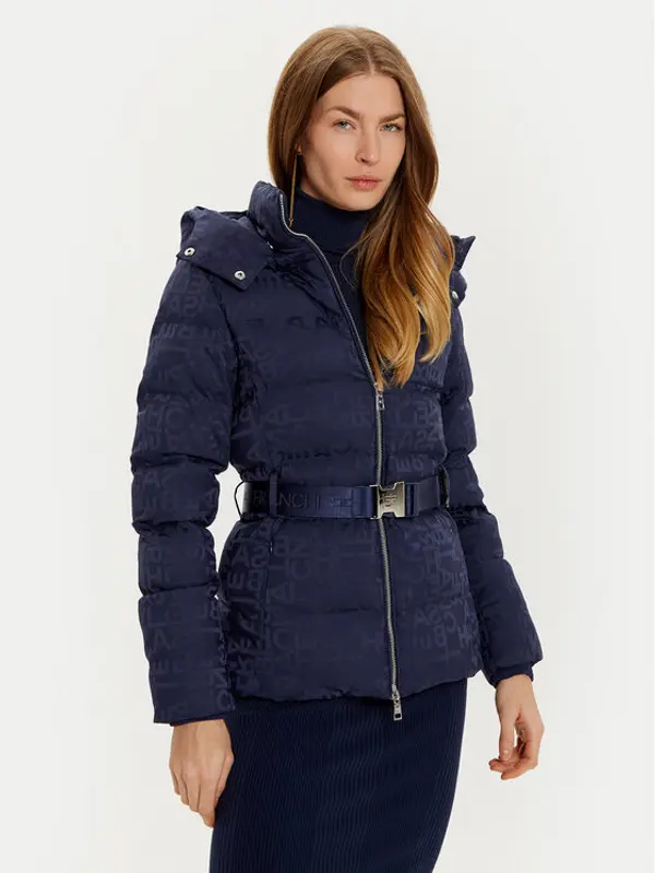Elisabetta Franchi Elisabetta Franchi Prijelazna jakna PI-70D-46E2-V300 Tamnoplava Regular Fit