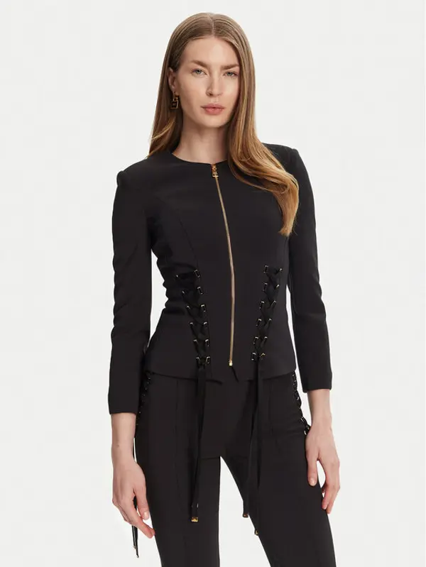 Elisabetta Franchi Elisabetta Franchi Sakoi GI-135-51E2 Crna Regular Fit