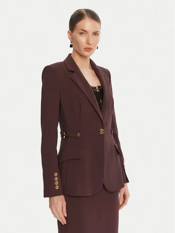 Elisabetta Franchi Elisabetta Franchi Sakoi GI-175-56E2 Tamnocrvena Regular Fit