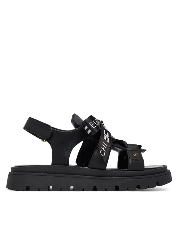Elisabetta Franchi Elisabetta Franchi Sandale F4A2-E0588-1733999-D Crna