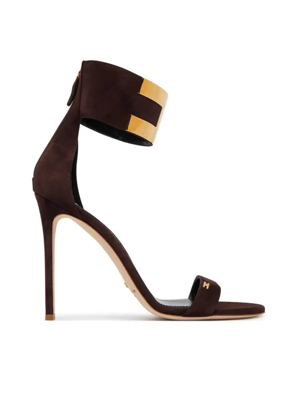 Elisabetta Franchi Elisabetta Franchi Sandale SA-91L-62E2-V600 Tamno smeđa