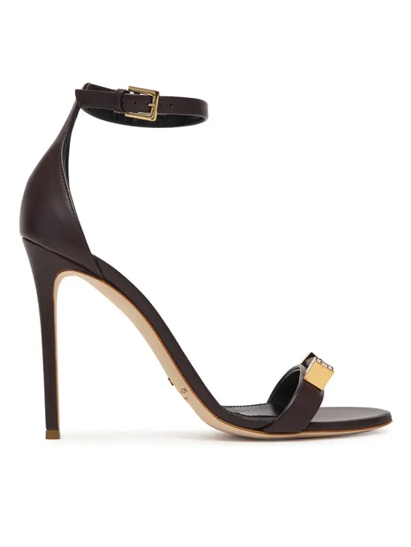 Elisabetta Franchi Elisabetta Franchi Sandale SA12L61E2 Smeđa