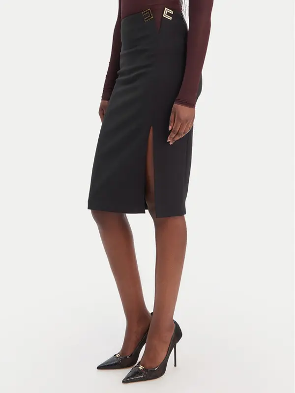 Elisabetta Franchi Elisabetta Franchi Suknja olovka GO-147-61E2-V320 Crna Regular Fit