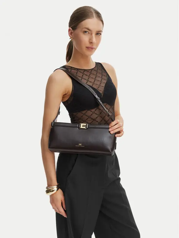 Elisabetta Franchi Elisabetta Franchi Torbica BS-17A-61E2-V280 Smeđa