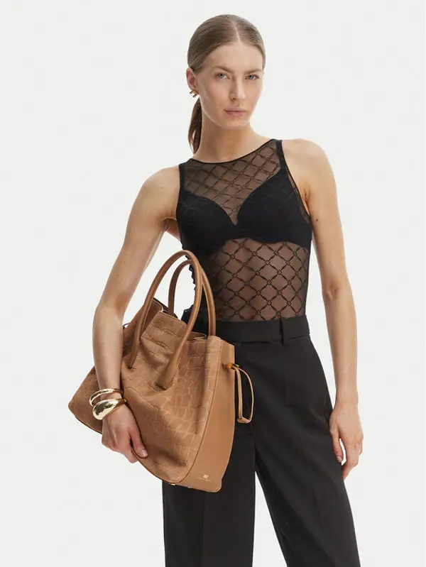 Elisabetta Franchi Elisabetta Franchi Torbica BS-19H-61E2-V890 Bež