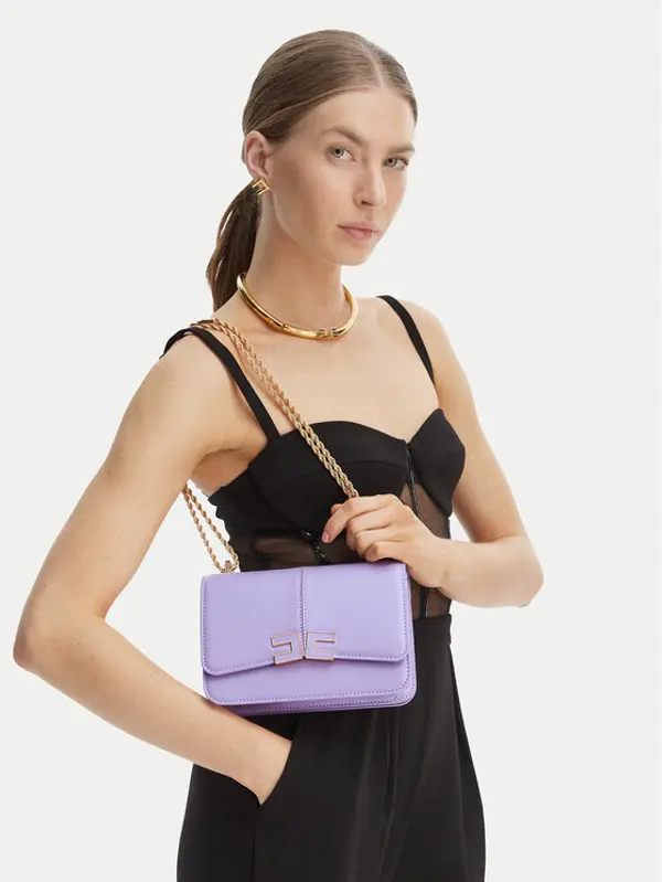 Elisabetta Franchi Elisabetta Franchi Torbica BS-91A-61E2-V390 Ljubičasta