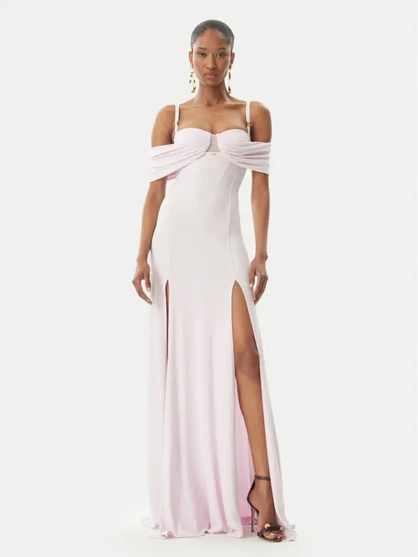 Elisabetta Franchi Elisabetta Franchi Večernja haljina AB-R08-51E2-V800 Ružičasta Regular Fit