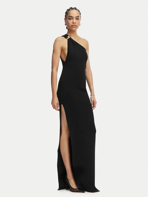 Elisabetta Franchi Elisabetta Franchi Večernja haljina AM-43B-62E2-V600 Crna Slim Fit