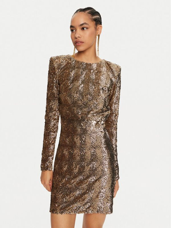 Elisabetta Franchi Elisabetta Franchi Večernja haljina AR-57J-47E2-V900 Zlatna Regular Fit