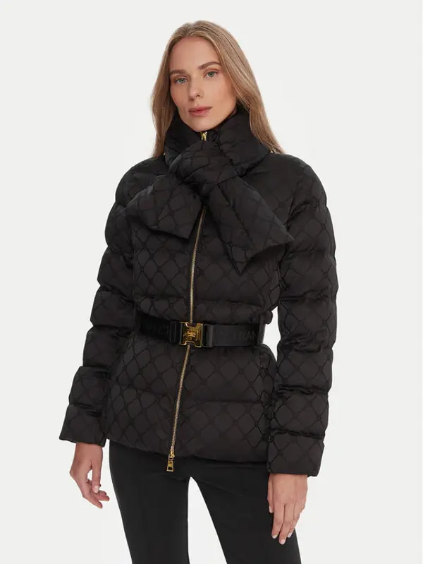Elisabetta Franchi Elisabetta Franchi Zimska jakna PI-83D-56E2-V600 Crna Regular Fit
