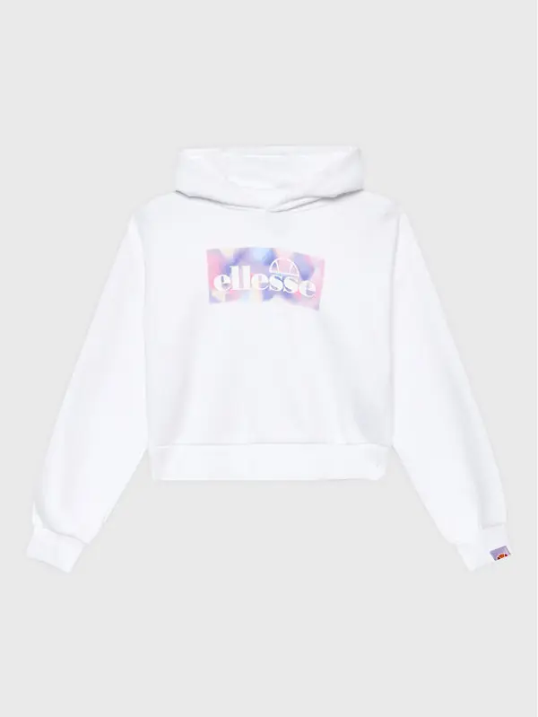Ellesse Ellesse Majica dugih rukava Hillia S4R17689 Bijela Relaxed Fit
