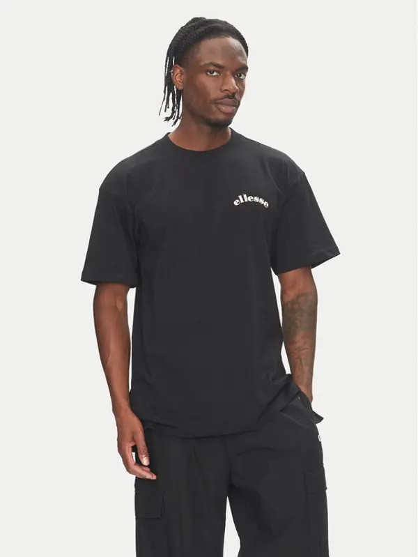 Ellesse Ellesse T-shirt Canoci SHZ21847 Crna Loose Fit