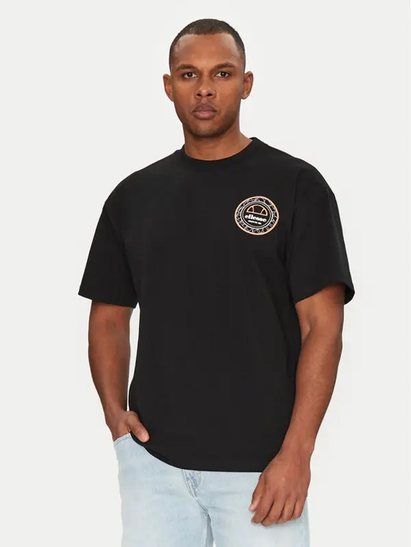 Ellesse Ellesse T-shirt Duomo SHZ21889 Crna Relaxed Fit