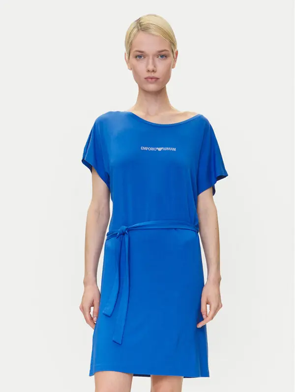 Emporio Armani Emporio Armani Haljina za svaki dan EW000783 AF12192 UA012 Plava Regular Fit