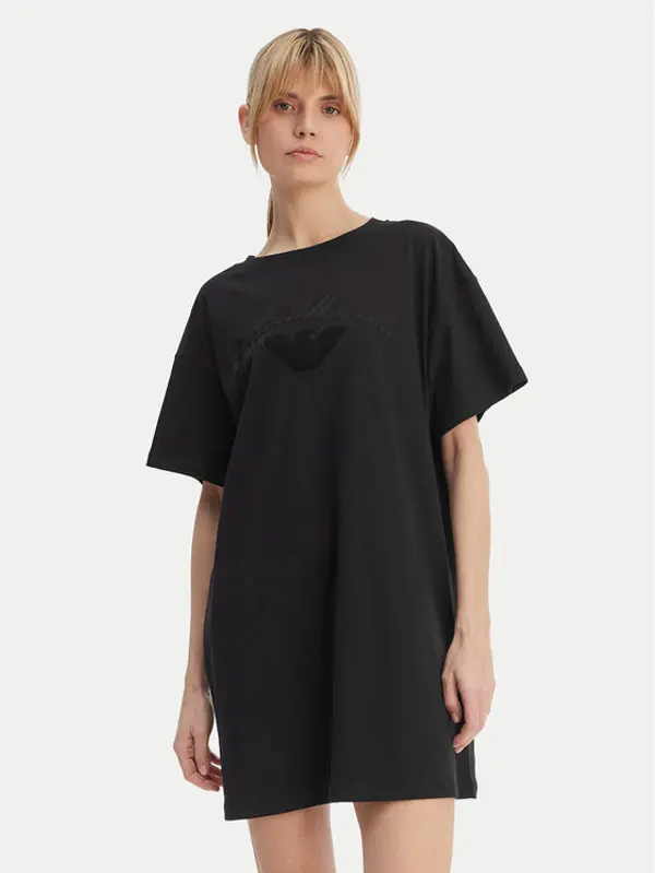 Emporio Armani Emporio Armani Haljina za svaki dan EW004078 AF20244 UC001 Crna Regular Fit