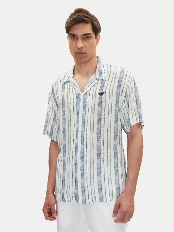 Emporio Armani Emporio Armani Košulja EM000593 AF12351 F0027 Svijetloplava Regular Fit