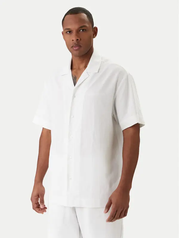 Emporio Armani Emporio Armani Košulja EM000593 AF20590 U0002 Bijela Regular Fit