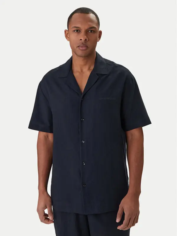 Emporio Armani Emporio Armani Košulja EM000593 AF20590 UB102 Tamnoplava Regular Fit