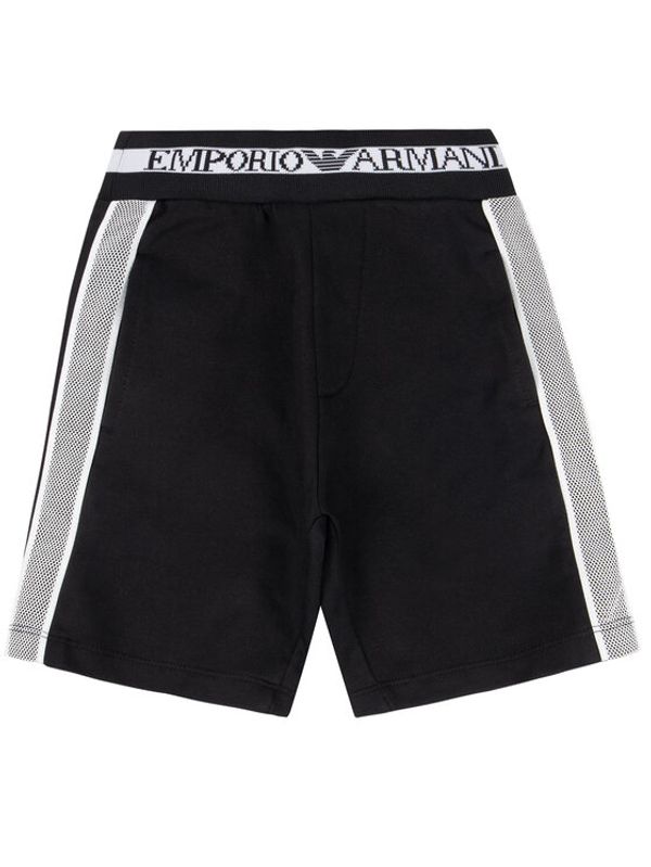 Emporio Armani Emporio Armani Kratke hlače 3H4SJ1 1J07Z 0999 Crna Regular Fit