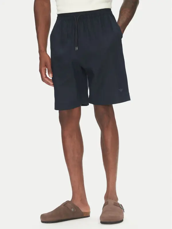 Emporio Armani Emporio Armani Kratke hlače EM000681 AF12356 UB102 Tamnoplava Regular Fit