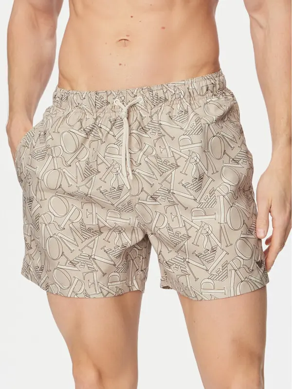 Emporio Armani Emporio Armani Kupaće gaće i hlače EM000583 AF20440 F6056 Siva Regular Fit