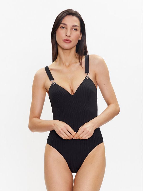 Emporio Armani Emporio Armani Kupaći kostim 262642 3R308 00020 Crna