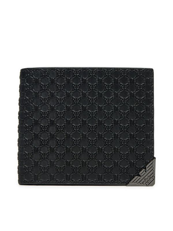 Emporio Armani Emporio Armani Mali muški novčanik Y4R167 YQ82X 80001 Crna
