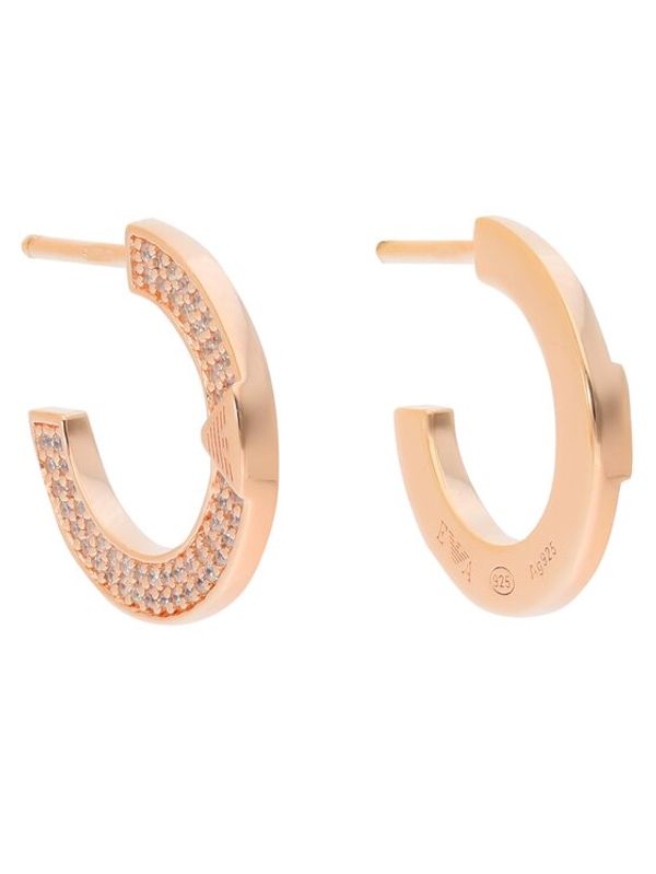 Emporio Armani Emporio Armani Naušnice EG3590221 Ružičasta pozlata