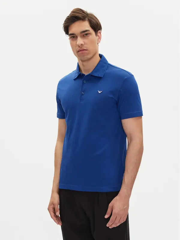 Emporio Armani Emporio Armani Polo EM000571 AF12331 UB093 Plava Regular Fit