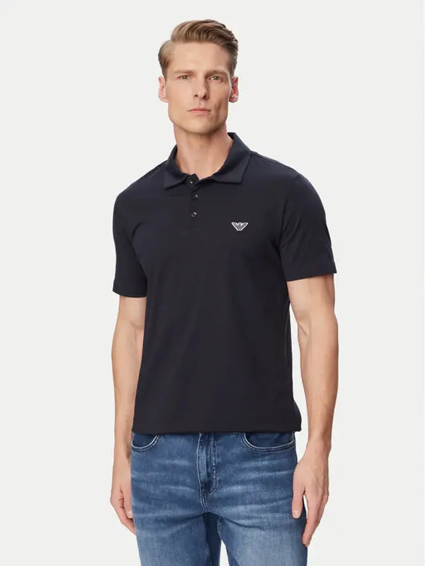 Emporio Armani Emporio Armani Polo EM000571 AF20424 UB102 Tamnoplava Regular Fit