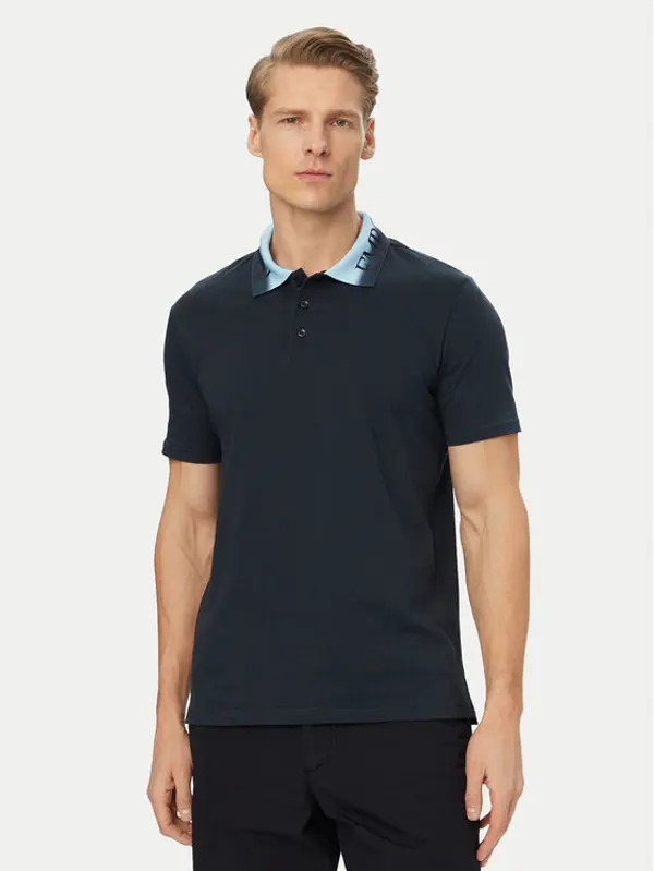 Emporio Armani Emporio Armani Polo EM000571 AF20432 UB102 Tamnoplava Regular Fit