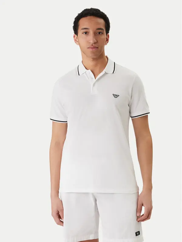 Emporio Armani Emporio Armani Polo EM001380 AF20424 U0002 Bijela Regular Fit