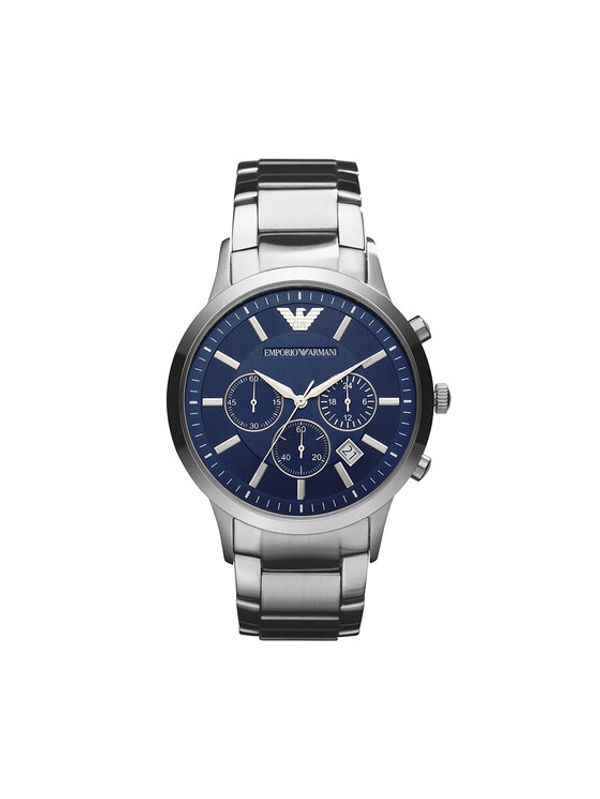 Emporio Armani Emporio Armani Sat AR2448 Srebrna