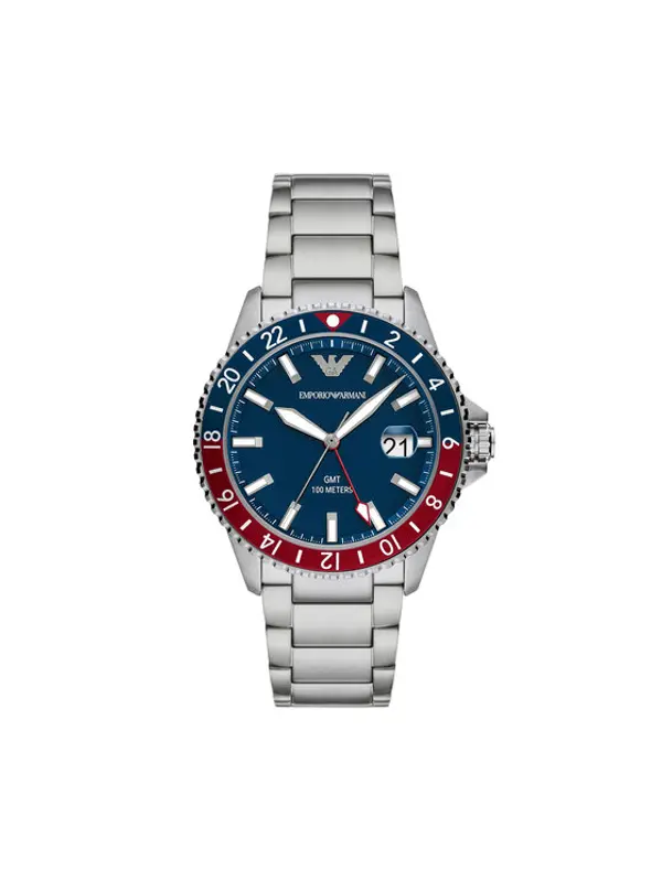 Emporio Armani Emporio Armani Sat Diver AR11590 Srebrna