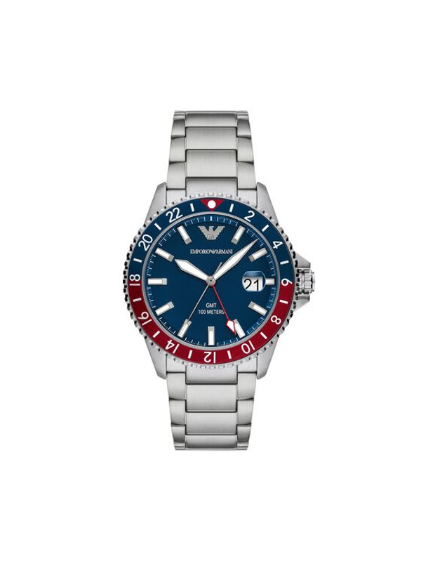 Emporio Armani Emporio Armani Sat Diver AR11590 Srebrna