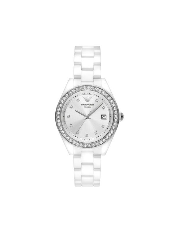 Emporio Armani Emporio Armani Sat Leo AR70014 Srebrna