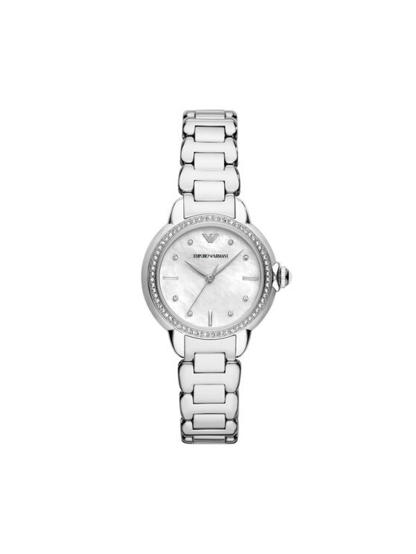 Emporio Armani Emporio Armani Sat Mia AR11596 Srebrna