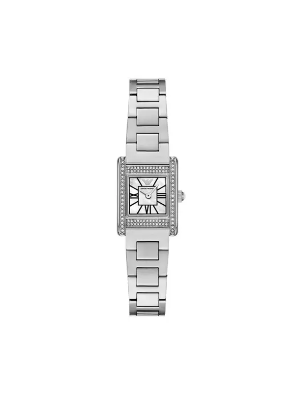 Emporio Armani Emporio Armani Sat Mini Genni AR11662 Srebrna