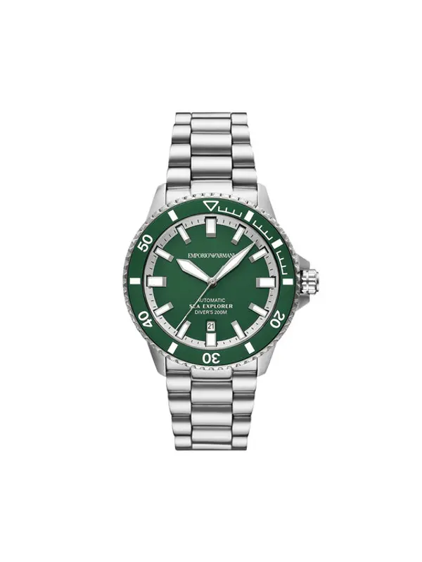 Emporio Armani Emporio Armani Sat Sea Explorer AR60088 Srebrna