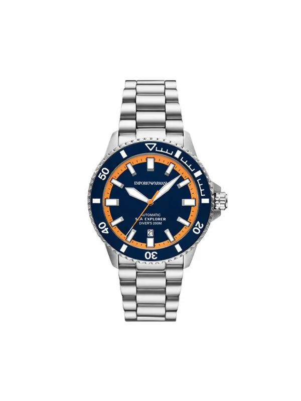 Emporio Armani Emporio Armani Sat Sea Explorer AR60090 Srebrna