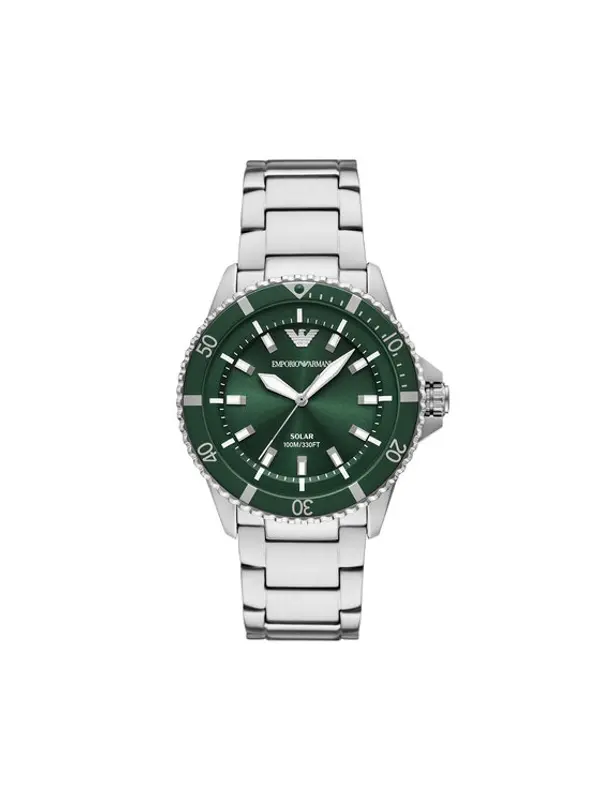 Emporio Armani Emporio Armani Sat World Explorer AR11698 Srebrna