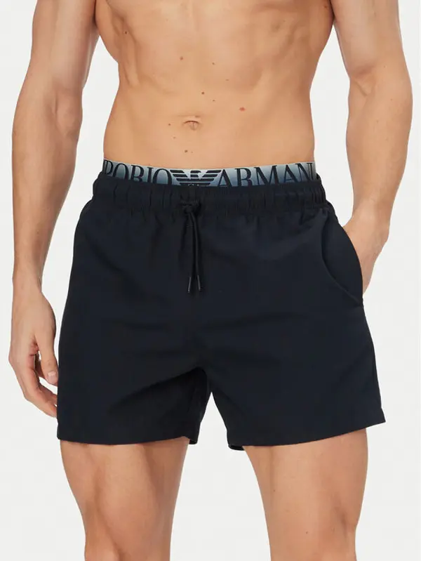 Emporio Armani Emporio Armani Sportske kratke hlače EM000686 AF20432 UB102 Tamnoplava Regular Fit