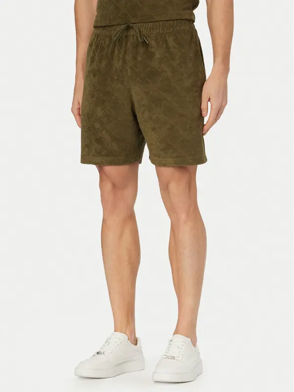 Emporio Armani Emporio Armani Sportske kratke hlače EM000695 AF20449 F7014 Zelena Regular Fit